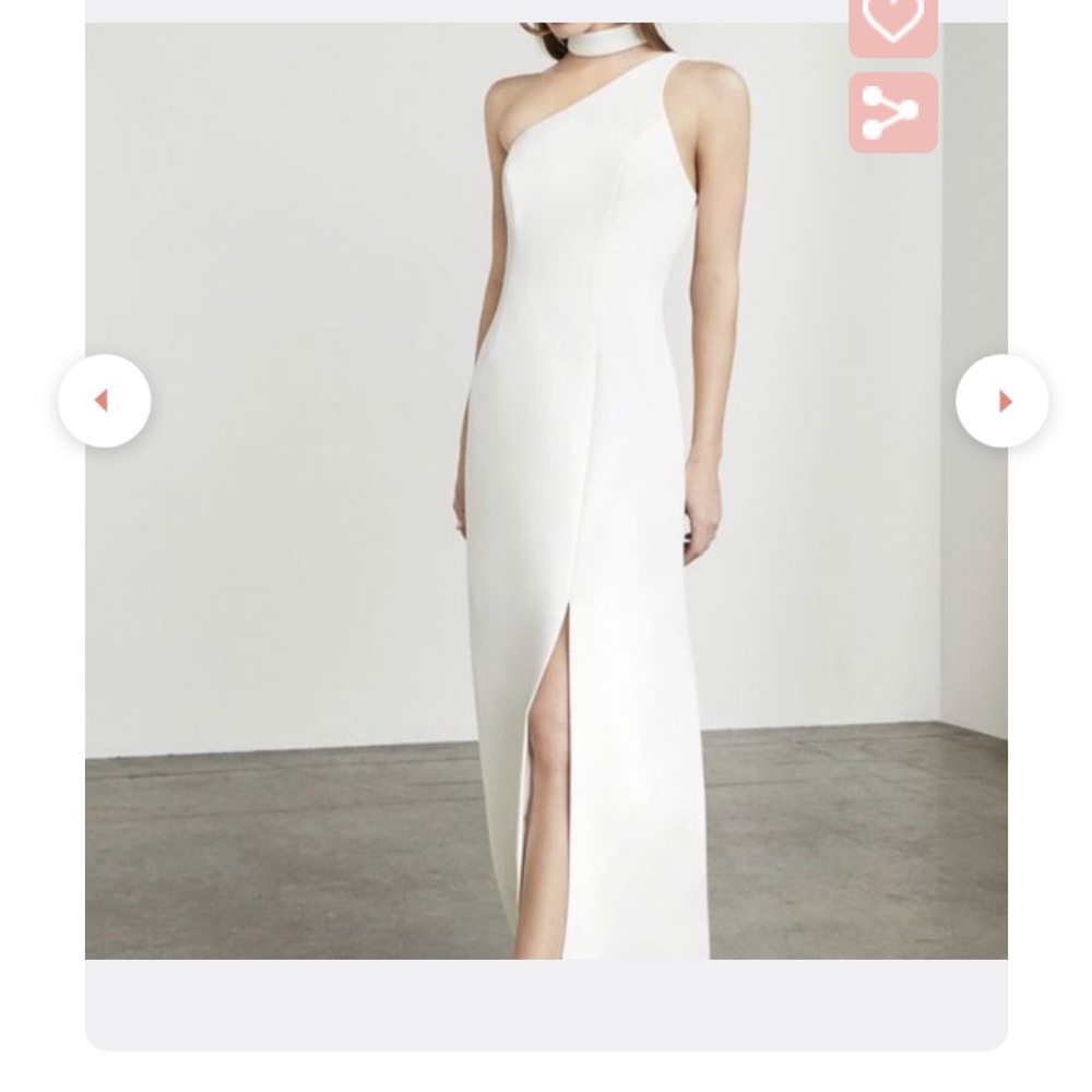 BCBG Karley One Shoulder Dress
